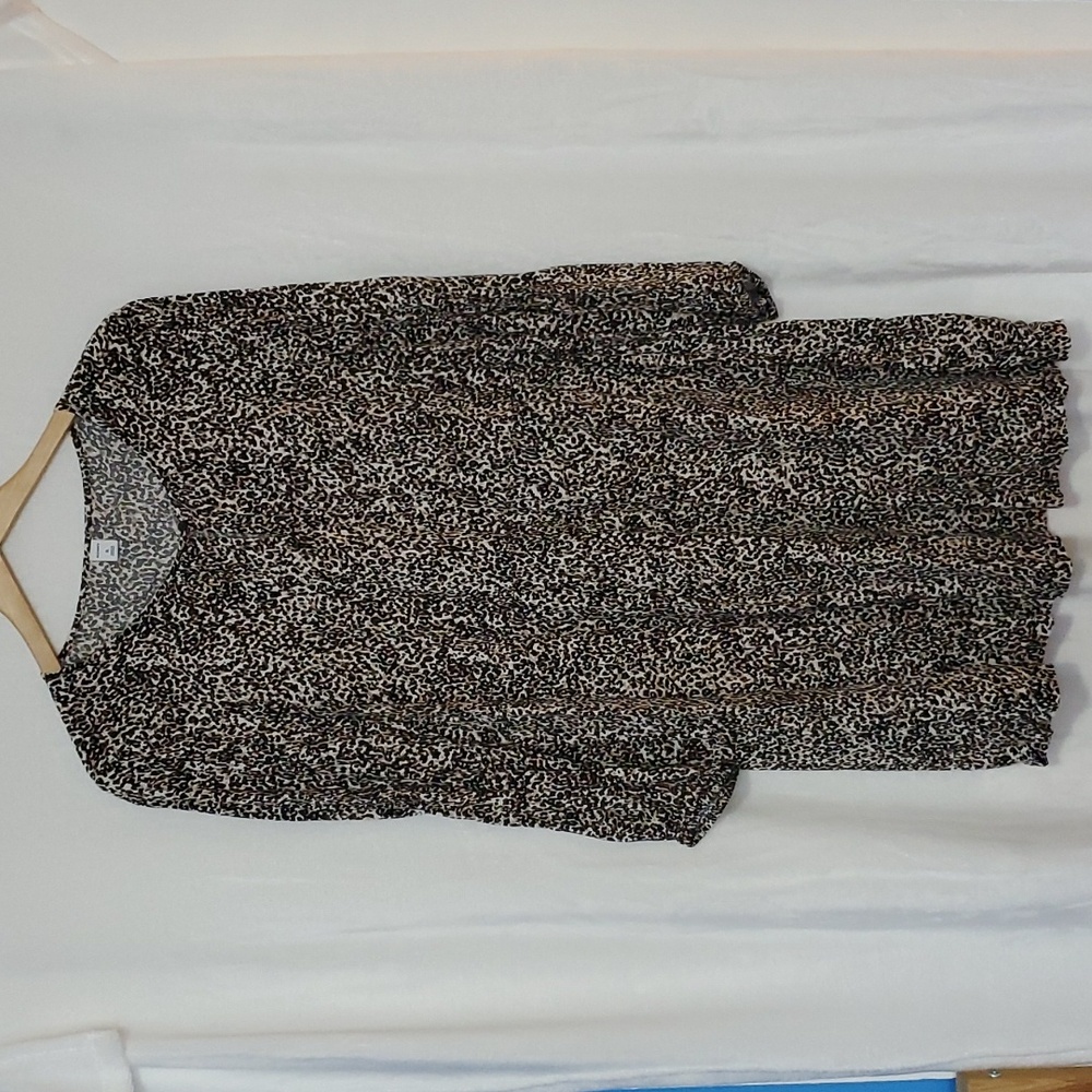 Old Navy Leopard Print Dress Size XL